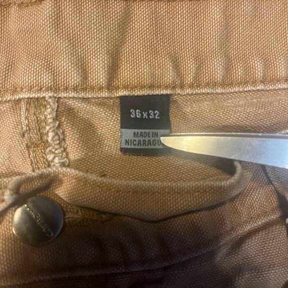 VINTAGE CARHARTT CANVAS JEANS - Picture 3 of 5